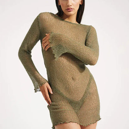 Women's Knitted Mini Dress