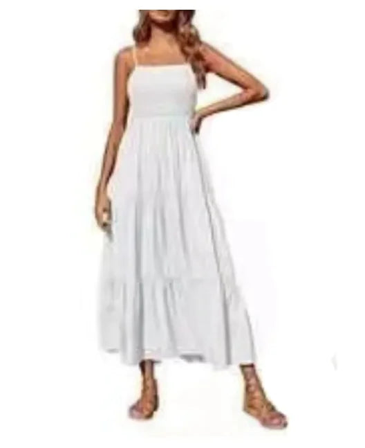 Multi Layer Chiffon Swing Dress Women
