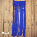 Women's Hand Crocheted Beach Dress And Bikini Cover Skirt
