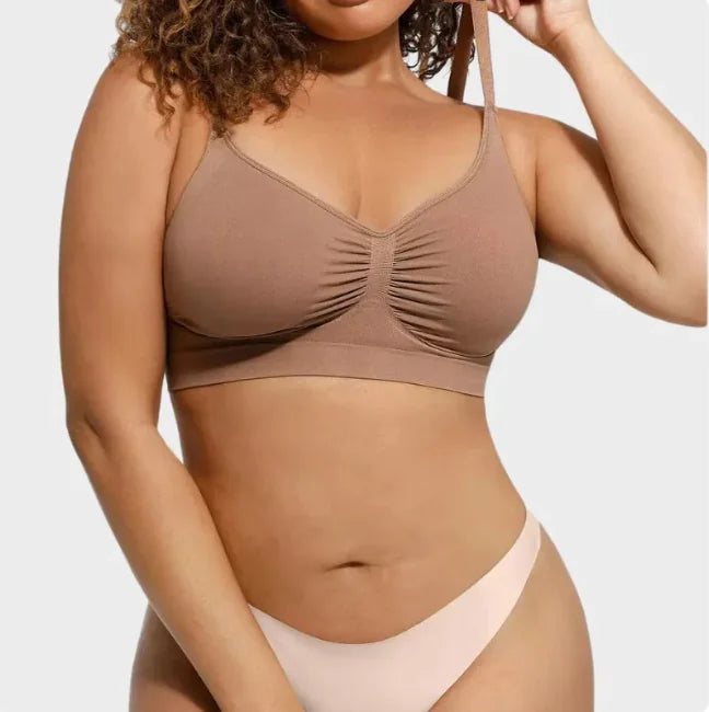 Flex Fit Double Layer Seamless Yoga Bra Main image