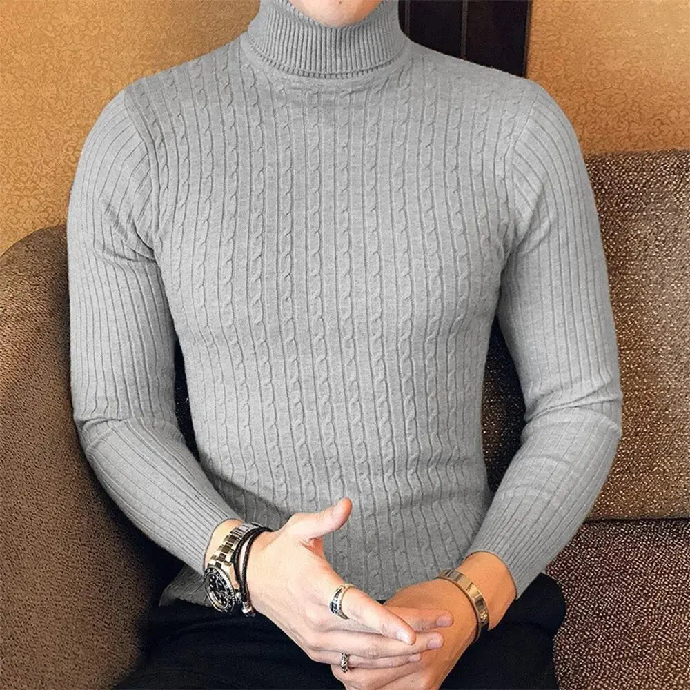 Warm Turtleneck Sweatwear For Men