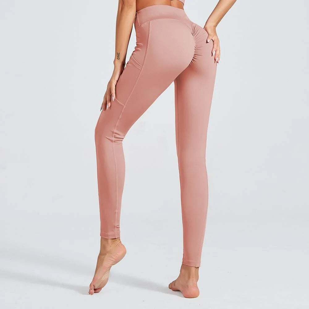 Fitness Soft Fabric Blend Sports Bra & Leggings For Women